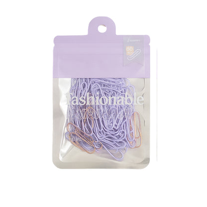 Clips - Fashionable - Cores Pastel - 60 unidades