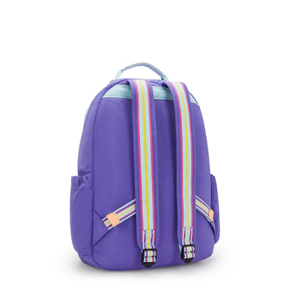 Mochila - Kipling - Seoul - Iris Purp Fun C