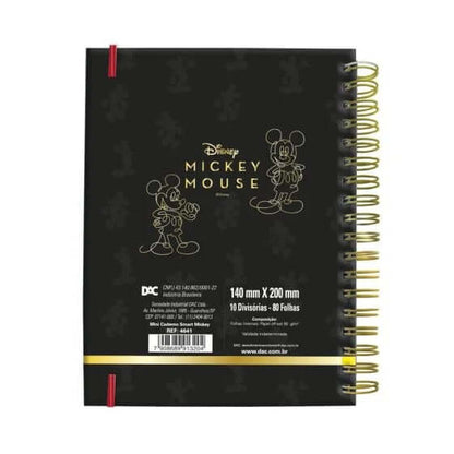 Caderno Mini - DAC - Smart Mickey Mouse 80 Fls