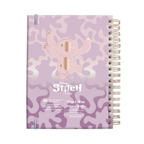 Caderno Colegial - DAC - Smart Stitch c/ 80 Fls