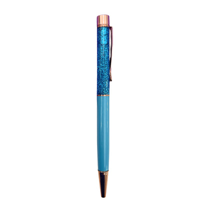 Caneta Esferográfica - Metálica c/ Glitter - 1.0mm