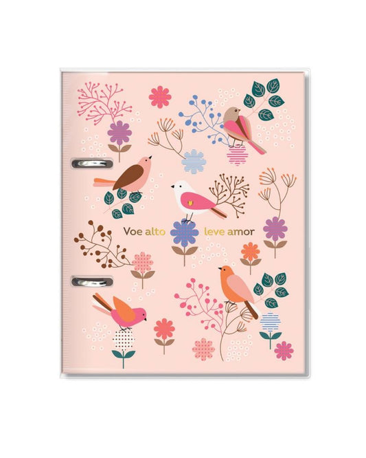 Caderno Argolado P - Fina Ideia - Leve Amor
