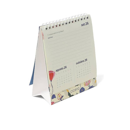 Calendario de Mesa 2026  - Cícero - Doce Florada - 13x15