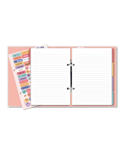 Caderno Argolado P - Fina Ideia - Leve Amor