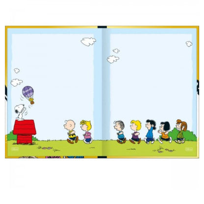 Caderno Colegial - Tilibra - Snoopy - Brochura - 160 Folhas