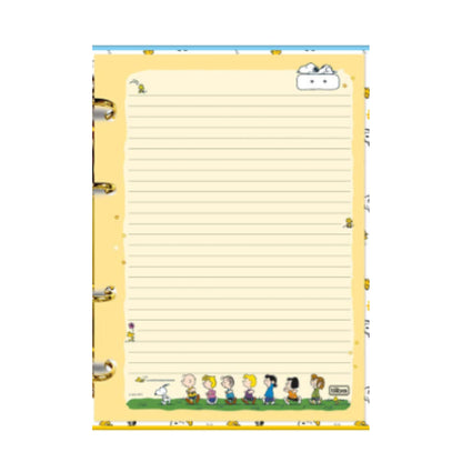 Caderno Colegial Argolado - Tilibra - Snoopy - 80 Folhas