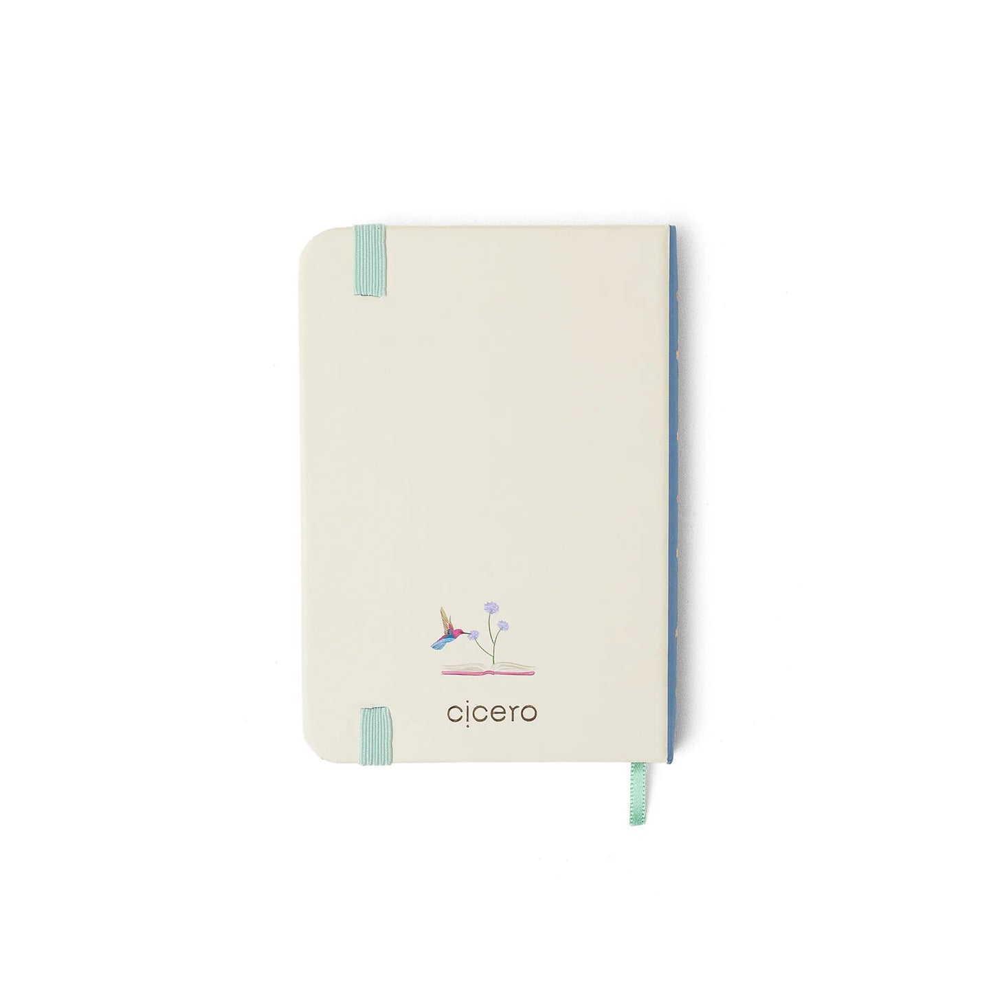Caderneta - Cícero - Quintal Literário - Sem Pauta 9x13 - Beija-Flor - detalhe