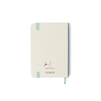 Caderneta - Cícero - Quintal Literário - Sem Pauta 9x13 - Beija-Flor - detalhe