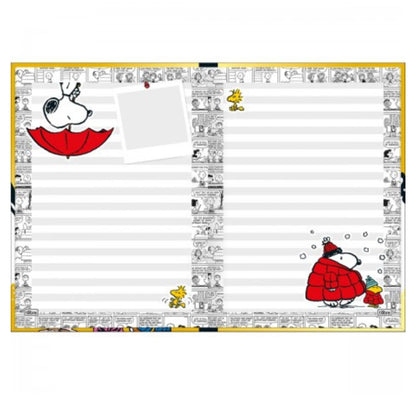 Caderno Colegial - Tilibra - Snoopy - Brochura - 160 Folhas