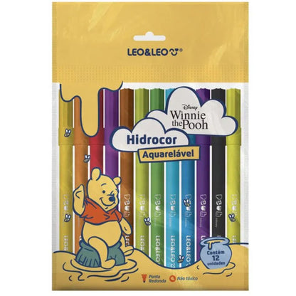 Canetinha Hidrocor - Leo & Leo - Ursinho Pooh