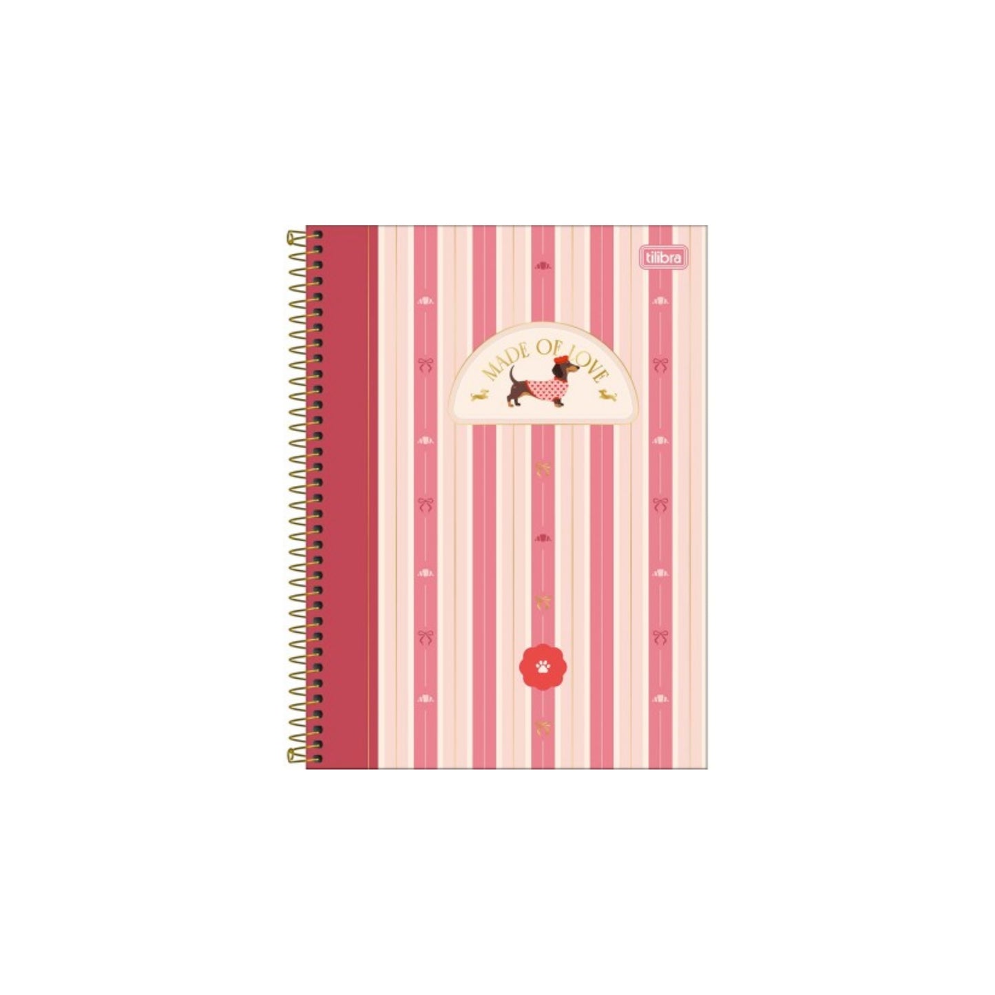 Caderno Espiral 1/8 - Tilibra - Brownie - 110mm x 154mm - 80Fls