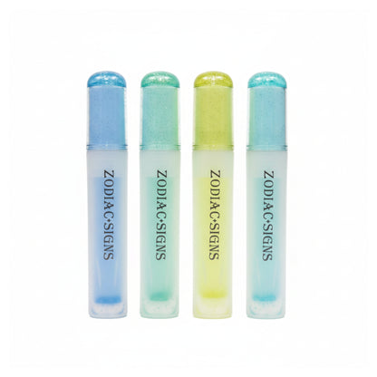 Marca Texto - Zodiaco Signo c/ Glitter - Estojo c/ 4 cores