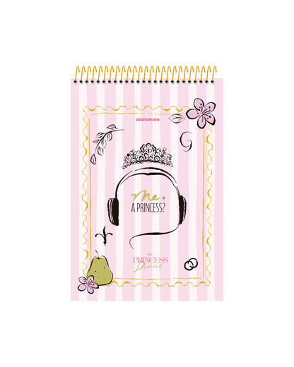 Caderno de Anotações - Animativa - Diário da Princesa - 101mm x 150mm - 80Fls - verso