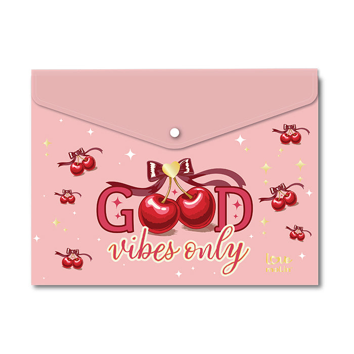 Pasta A5 - Molin - Love My Cherry - 24x18cm