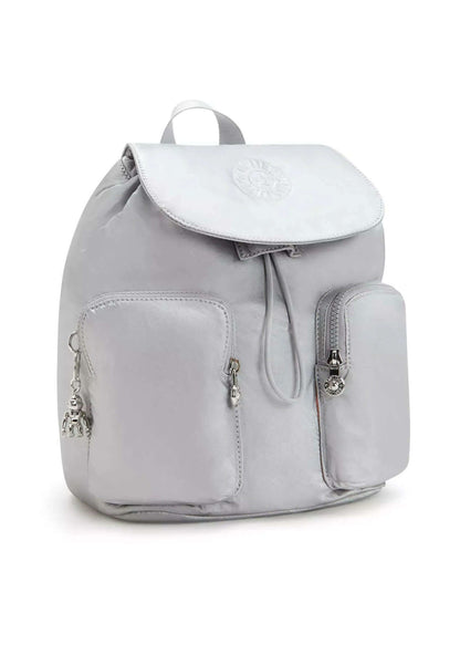 Mochila Ango S - Kipling - Silver Glam