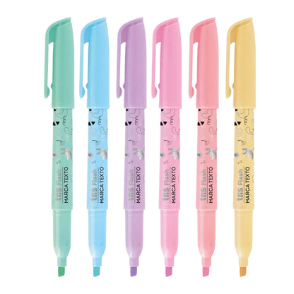 Marca Texto - Tris - Flash - Pastel
