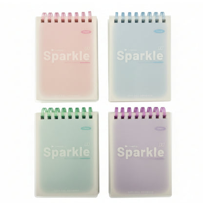 Caderneta Espiral A7 - Sparkle - 75 x 105mm - 70Fls - frente