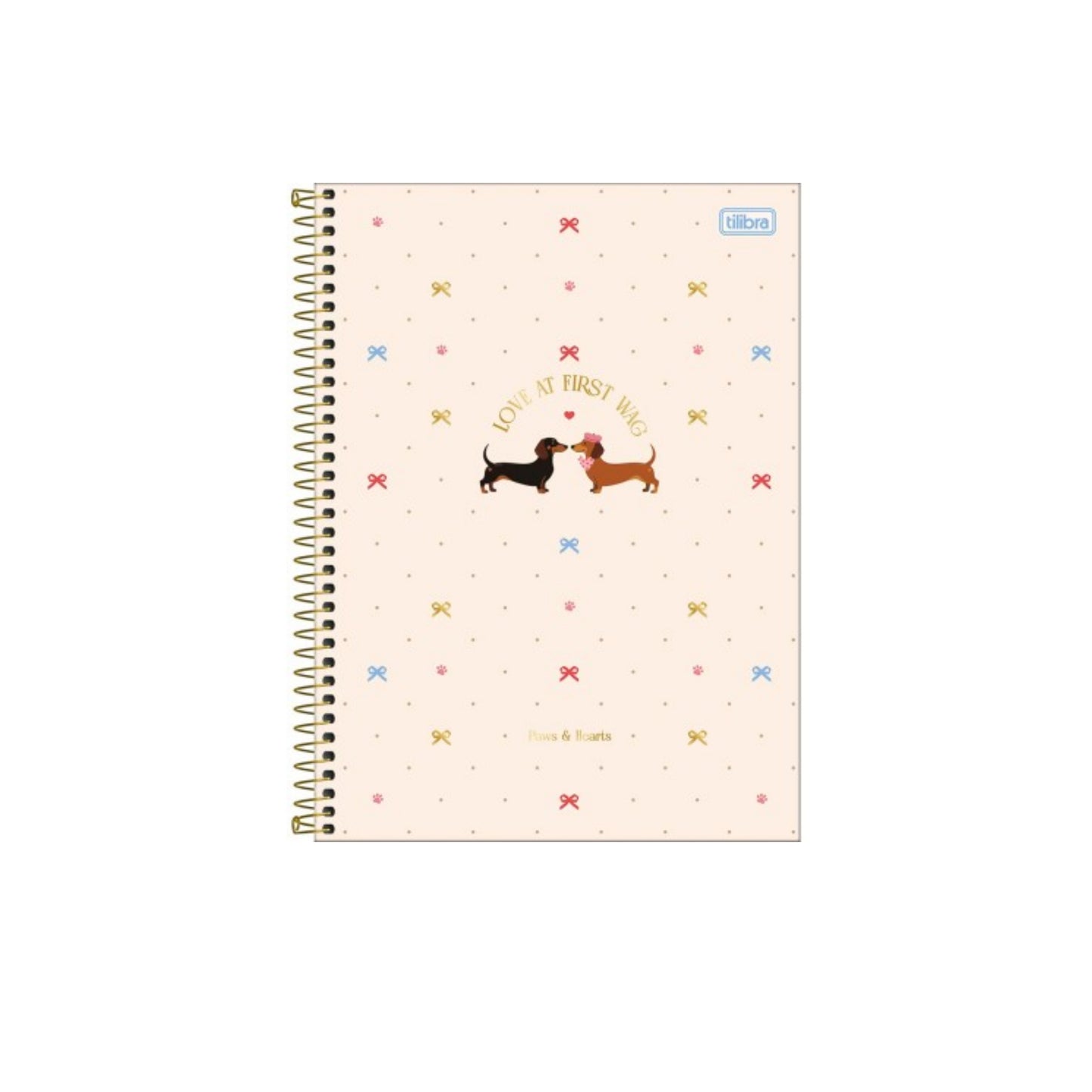 Caderno Colegial Espiral - Tilibra - Brownie - 1 Matéria - 177mm x 240mm - 60Fls