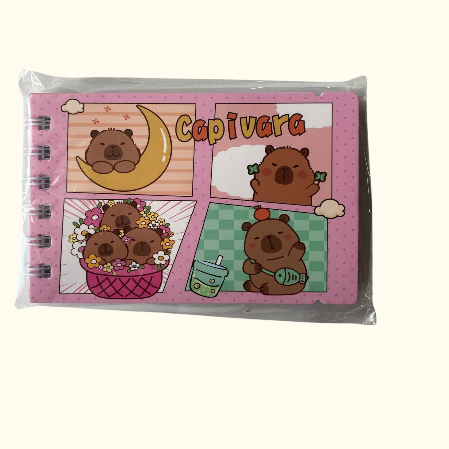 Livro de Colorir - Capivara + de 50 Mini Desenhos - 9 x 14cm