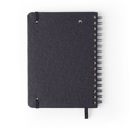 Agenda Planner Wire-o 2027 - Cícero - Clássica Preto - Semanal Anotações A5