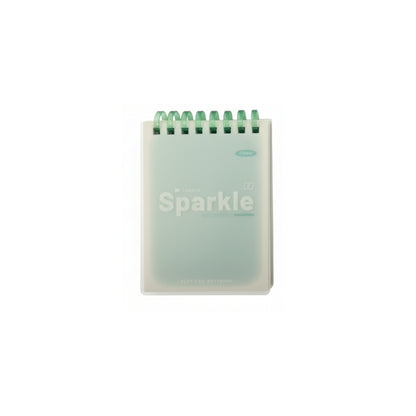 Caderneta Espiral A7 - Sparkle - 75 x 105mm - 70Fls - em uso