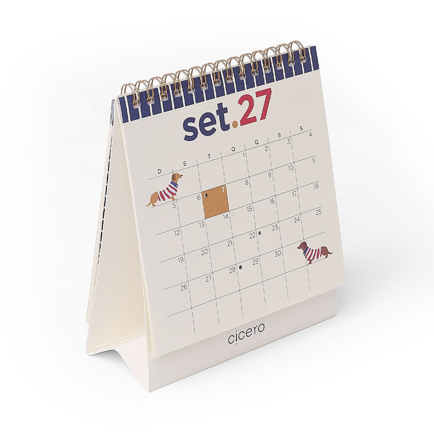 Calendário de Mesa 2027 - Cícero - Petit - 13x15