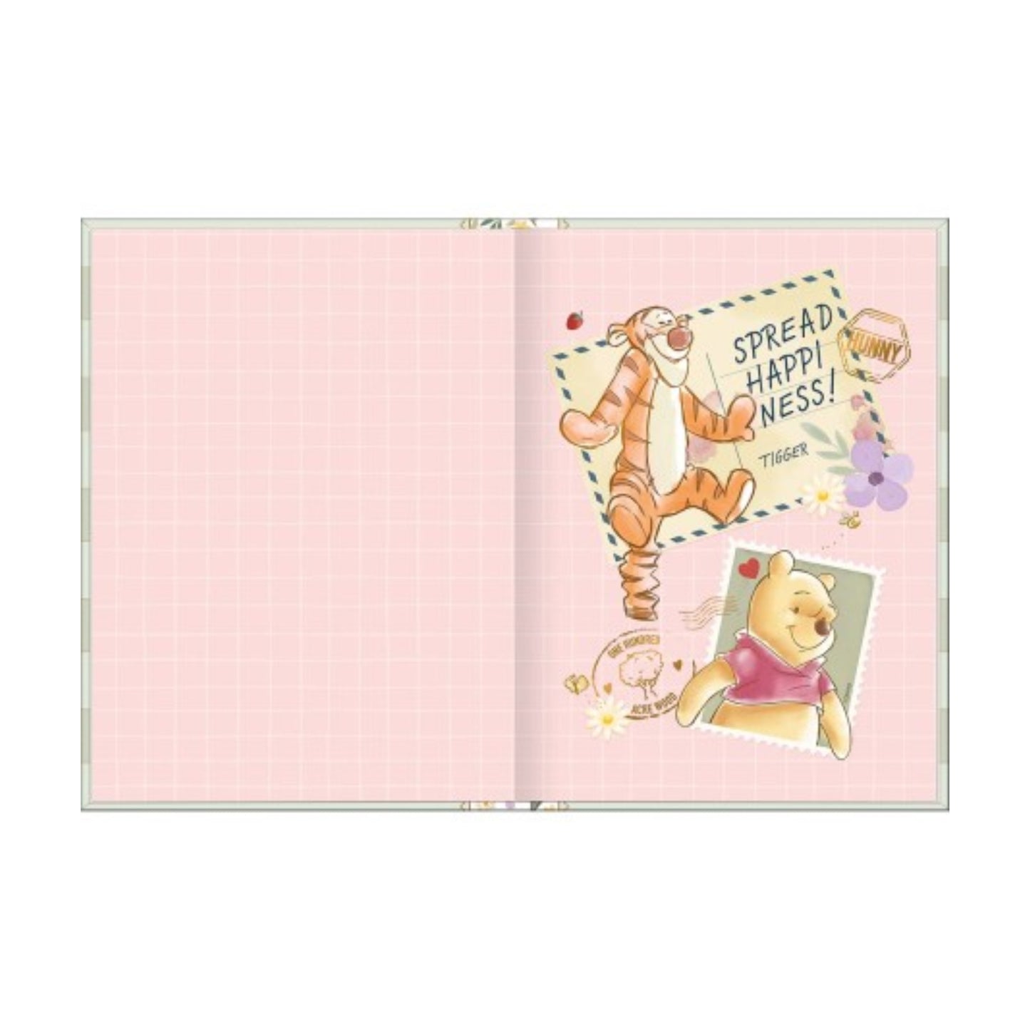 Caderno Colegial - Tilibra - Ursinho Pooh - 176mm x 239mm - 160 Folhas