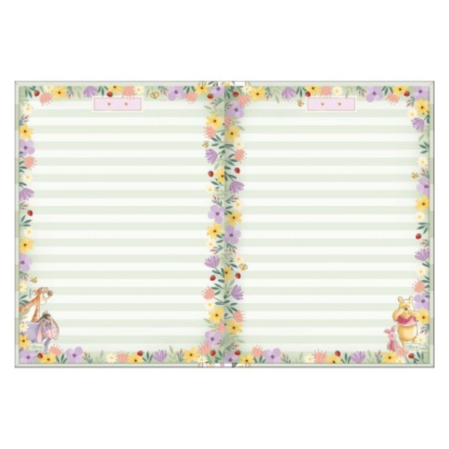 Caderno Colegial - Tilibra - Ursinho Pooh - 176mm x 239mm - 160 Folhas