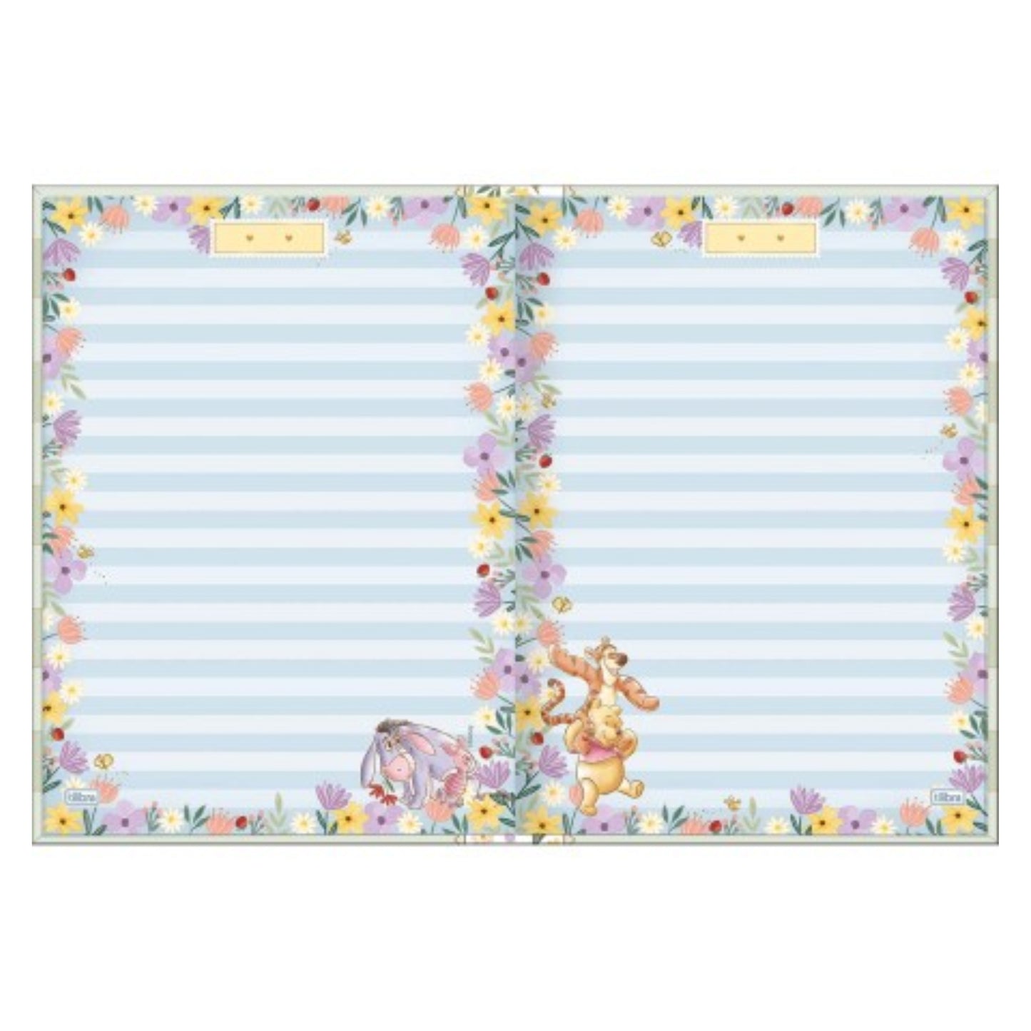 Caderno Colegial - Tilibra - Ursinho Pooh - 176mm x 239mm - 160 Folhas