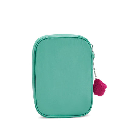 Estojo - Kipling - 100 Pens Oasis Mint Met