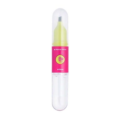 Marca-Texto + Lip Gloss - Brilhaê - Duo Shine