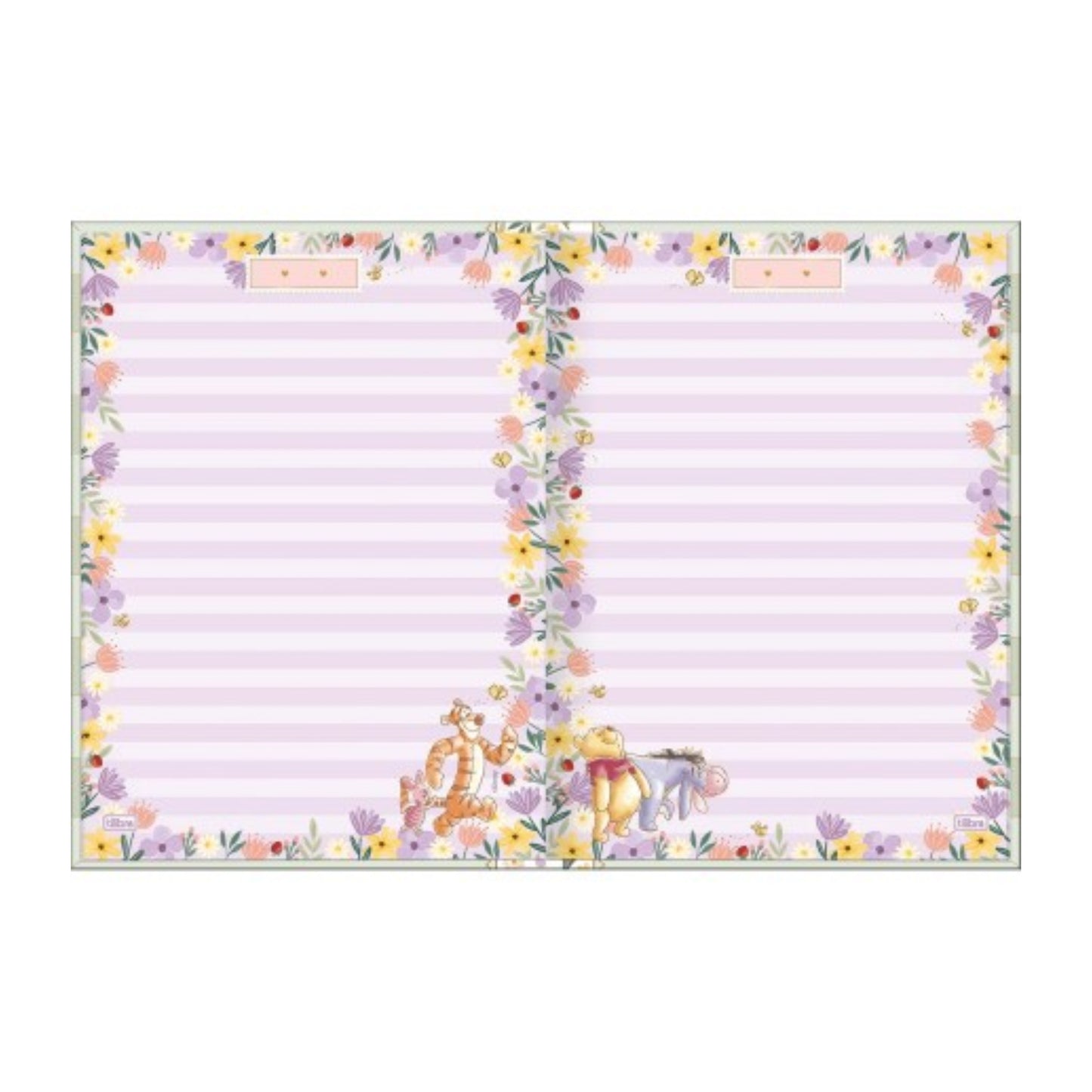 Caderno Colegial - Tilibra - Ursinho Pooh - 176mm x 239mm - 160 Folhas