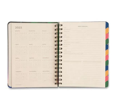Planner Wire-o Permanente - Cícero - Clássica Café A5