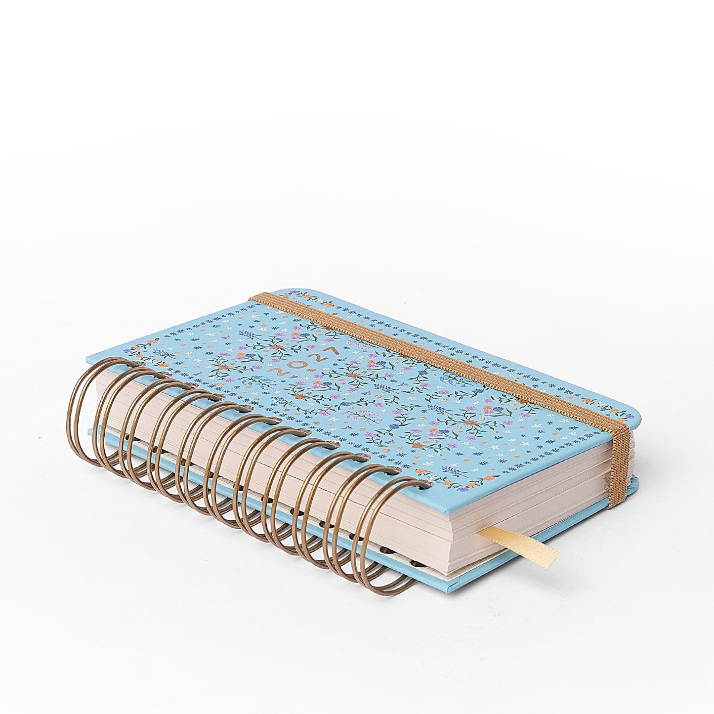 Agenda Planner Wire-o 2027 - Cícero - Relicário Botânica - Diária 9x15,5