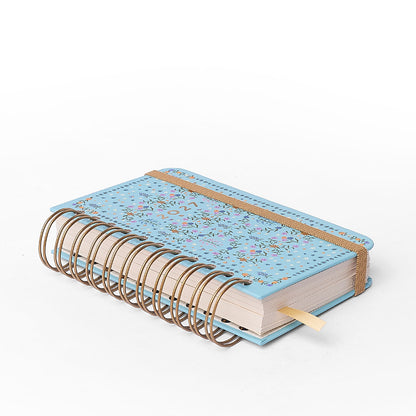Agenda Planner Wire-o 2027 - Cícero - Relicário Botânica - Diária 9x15,5