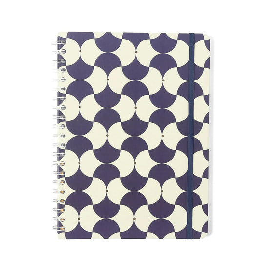 Caderno Universitário Espiral - Cícero -  Bossa Nova - Pautado -  Boemia Azul - 1 Matéria - 80fls.