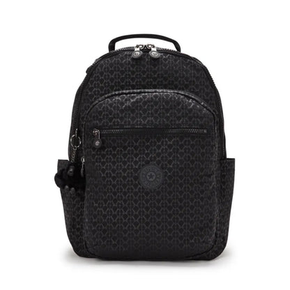 Mochila - Kipling - Seoul - Signature Emb - frente