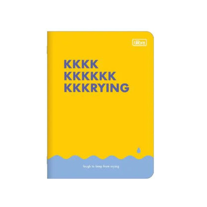 Caderno Grampeaado - Tilibra - Fun - Frases Divertidas - 150mmx208mm - 32Fls