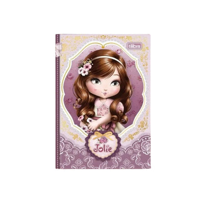 Caderneta Costurada - Tilibra - Petit Jolie  - 96 Folhas - 105mm x 148mm