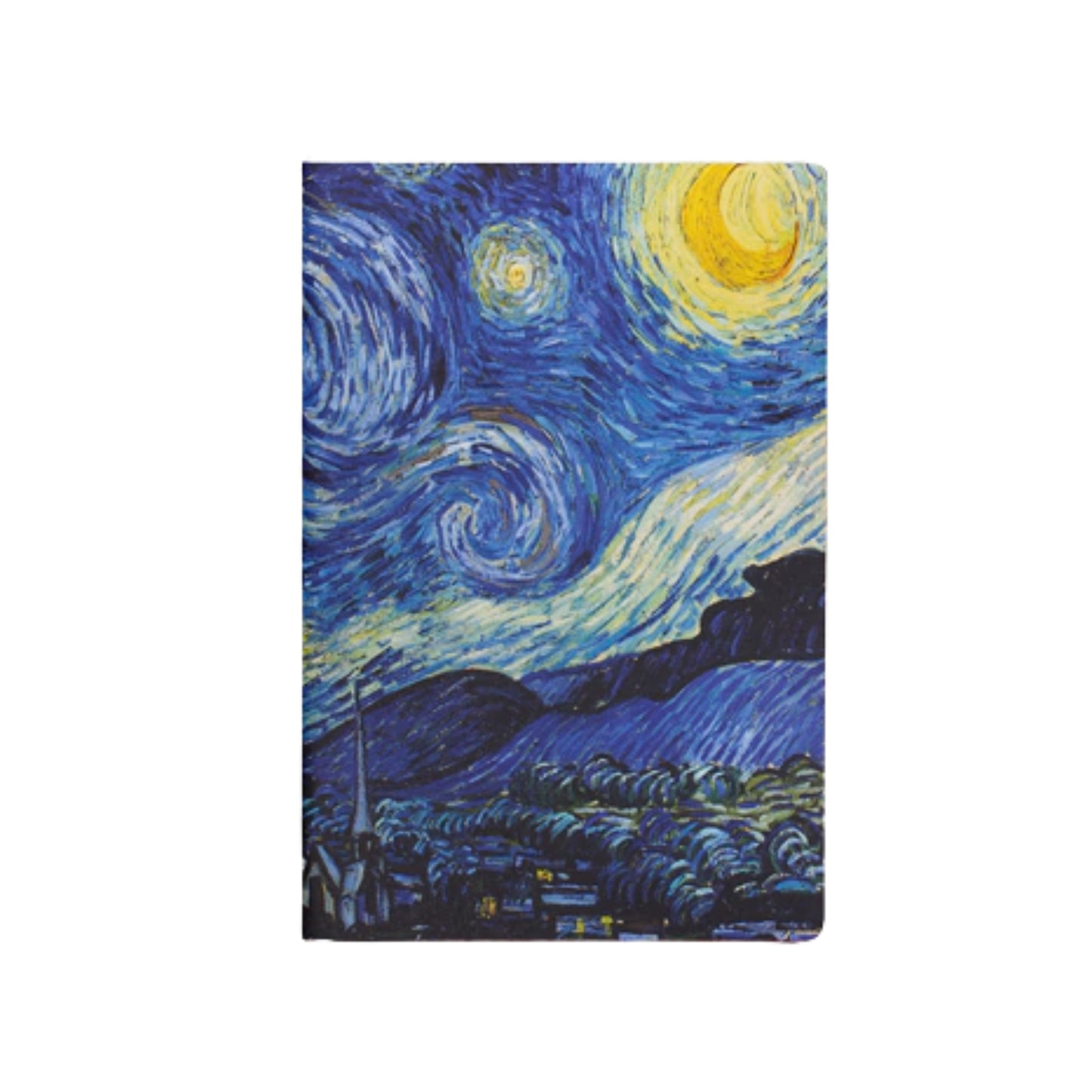 Bullet Journal - Folk Books - Noite Estrelada - 9x13,5 cm