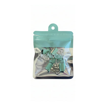 Binder Clips - Fashionable - Kits de 5 e 8 unidades. - verso