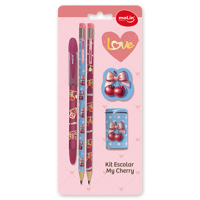 KiT escolar Molin My Cherry
