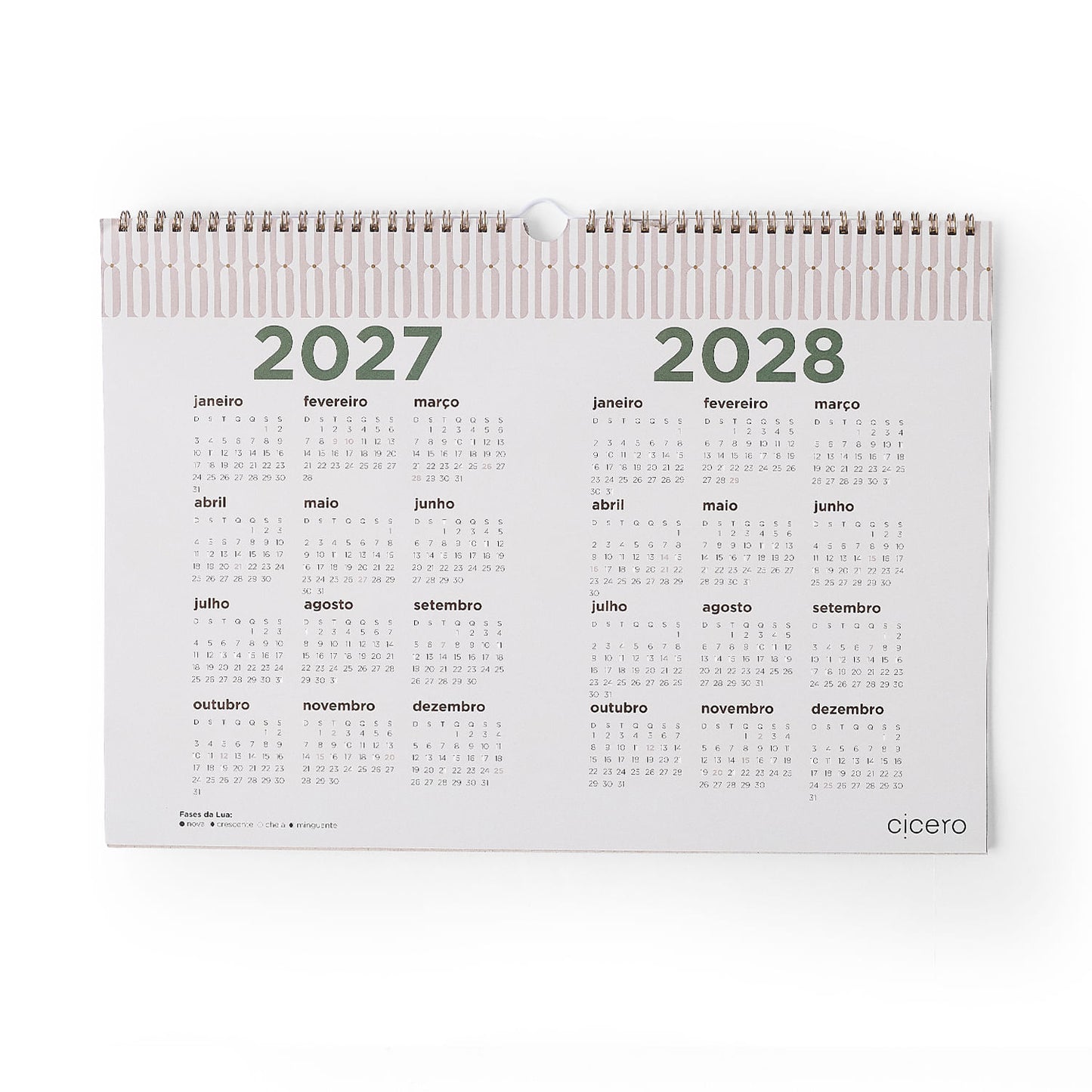 Calendário de Parede 2027 - Cícero - Veredas - A3