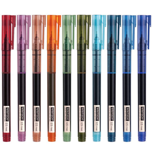 Caneta Rollerball Liquid Ink Writech 0.5mm W-904