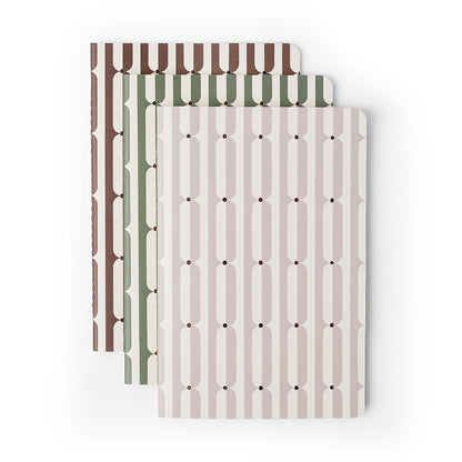 Caderneta Notas Mix - Cícero - Veredas - Kit 3 Unidades 14x21