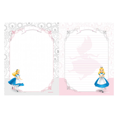 Caderno Colegial - Animativa - Alice no País das Maravilhas - 160 Fls - Capa Dura - Nova Coleção