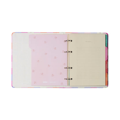 Agenda Planner Argolado 2027 - Cícero - Melissa Mini Bloomy Pistache - Semanal Notas A5