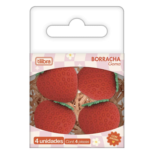 Borracha - Tilibra - Be Berry! - c/ Cheirinho