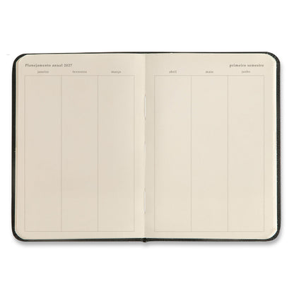Agenda Planner 2027 - Cícero - Clássica Caramelo - Semanal 9x13