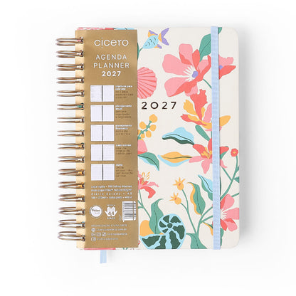 Agenda Planner Wire-o 2027 - Cícero - Noronha Atalaia - Diária A5